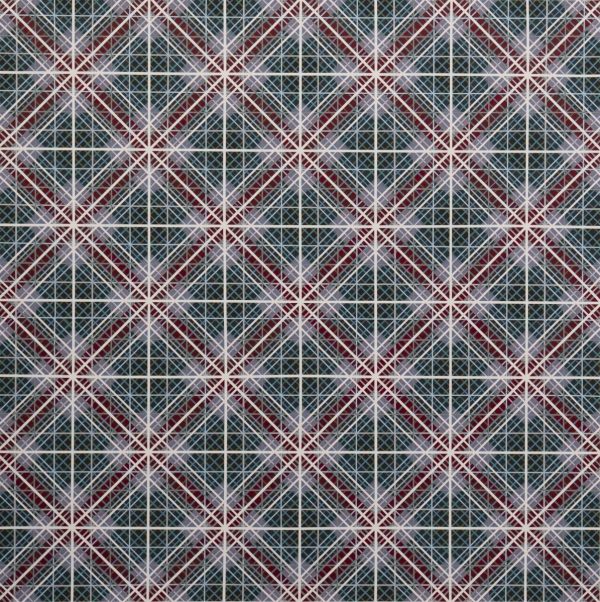 Autarquía VIII, 2018.Acrílico sobre tela.189 x 189 cm